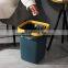 cheap simple high fashion plastic open top garbage can PP plastic trash can