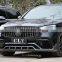 CLY 2020+ Bodykit For Benz GLC SUV Modified GLC63S AMG Front car bumper with Grille front rear wheel arch diffuser with tips