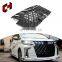 CH Front Hood Mesh Bumper Plastic Car Grills Front Grille Hood Mesh Bumper Grille For Alphard 18 To Wald