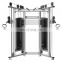 Best selling fitness equipment multi functional trainer FTS /Multifunction Smith Machine & Cable Crossover MND-AN54