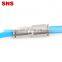 SNS JPG Series push to connect nickel-plated brass straight reducing metal quick fitting pneumatic connector for air hose tube