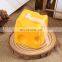 Creative Square Cheese Candle Birthday Home Decoration Cute Non-toxic Cake Topper Scented Candle