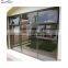 Superhouse Big view customized combine chain winder aluminum glass awning window