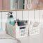 Factory price high quality Living Room Small Things Food Snack PP plastic household storage basket with handle