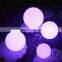 Lighted garden ornament lawn led solar stick light plastic ball shape yard light solar wholesale
