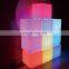 Patio Furniture Led Cube Chair cocktail table bartender table station casino chair Led Furniture Garden Sets Table Chairs