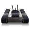 rubber track remote control robot chassis