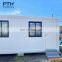 Luxury Flat Pack prefabricated Tiny House Modular house 20ft Living Container Home