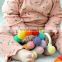 Best Price Montessori Colorful Crochet Rattle, Rainbow Amigurumi Rattle Handmade Kid's Toy Vietnam Supplier Cheap Wholesale