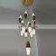 modern stairs alabaster chandelier for high ceilings brass pendant lights