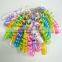 coloful curly ribbon bows made by pp metallic for decorations or Halloween packing