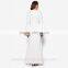 Muslim dress with high quality islamic fashion abaya babai women prom dress D237