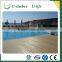 Durable in handle wood plastic composite WPC decking floor