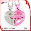 Mothers Day Wholesale Gifts Crystal Heart Silver Pendant For Friends