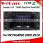 Wecaro WC-VU7006 Android 4.4.4 car multimedia system in dash for volkswagen touareg car multimedia player radio gps 1.6 ghz cpu
