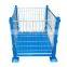 Qualified China stackable and foldable wire mesh pallet