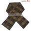 Wholesale Warm Acrylic Jacquard Checked Plaid Baby Boys Winter Scarf