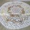 Bohemian Indian Mandala Round Towel Beach Microfibre Sheet Ombre Roundie
