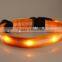 High Quanlity Safety Dog Pet Belt Harness Glow in Dark LED pet Collars
