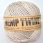 Solid Color Hemp Twine Cord for Packaging
