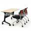 Modern Training Room Furniture Multi-functional Nestable Study Room Desk