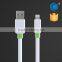 Green high quality micro usb cable for apple usb data cable