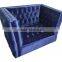 1+2+3 sectional luxury royal-blue tufted furniture classic velvet sofa