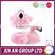 OEM ICTI, Sedex, BSCI warm bedroom plush flamingo slippers