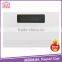 Easy-attached magnetic name badge clip holder for school and office