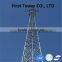 3-leg angle steel wifi communication tower