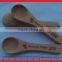 10 CM Spice and Coffee wooden Scoop Spoon