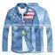 100% polyester fancy dress shirts for men casual shirts