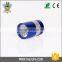 New products Promotion aluminium led flashlight,push button cylindrical blue 6 LED flash light,small flashlight torch