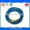 2016  DN8 SAE100R1AT for car washer high pressure wire braided blue transparent water line rubber hose