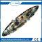 China Supplier 2+1 seat fishing kayak for 3 people