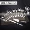 Middle quality stainless steel cutlery sets with 84pcs per set with golden design!--Factory Directly sell