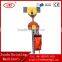 Hebei Junda 380V fast speed DHK type electric chain hoist 3-6M 1TON 2TON 3TON