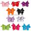 Wholesale Pet Groomings Polka Dots Cheap Bow Ties With Rubber Bands