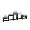New arrival elegant 5 frosted glass votive candle holders