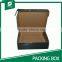 TRIPLE WALL BLACK MATT FOLDABLE PAPER BOX FOR PACKING AUTOMOBILE PARTS