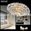 Zhongshan High Quality Flush Mount Modern Crystal Ceiling Light Design, Ceiling Lighting Fixture MD83045