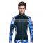 custom sports long rash guard jacket Camouflage color