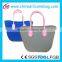 silicone blank tote bag