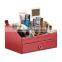 With a mirror cosmetic storage bo girl dresser special cleansing skin jewelry bo large storage bo
