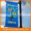 Cheap outdoor double sides hanging advertising lamp post vinyl street pole banner                        
                                                Quality Choice