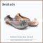 Newest high quality fashion soft genuine cow leather ballerinas soft shoes girls