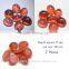 285.45 Ct Orange Star Sapphire 6 Rays Lab Created Stone