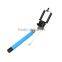 Extendable Self Portrait Monopod Selfie Stick Extendable Cable Control