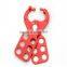 Economic Steel Lockout Hasp with Hooks