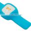 Fluorescence Silica gel wrist strip comfortable to wear watch bluetooth thermometer for baby use whole day support smart phone